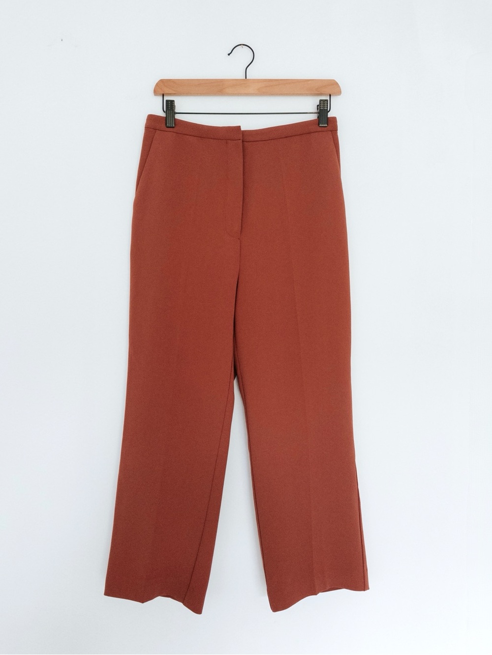 Aritzia Babaton Atelier Crop Pant Rust - Size 6
